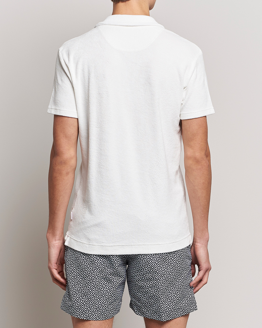 Homme | Polos | Orlebar Brown | Terry Polo Sea Mist