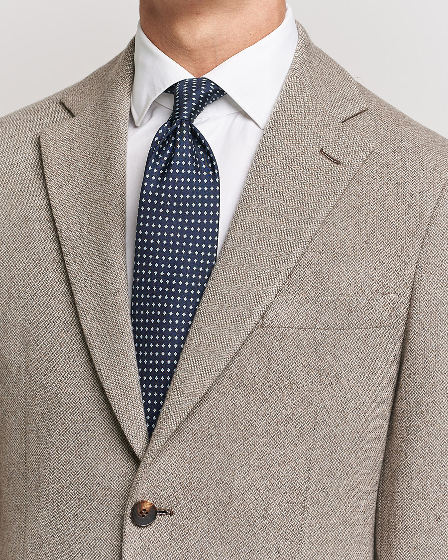 Homme | Stenströms Silk Tie Navy | Stenströms | Silk Tie Navy