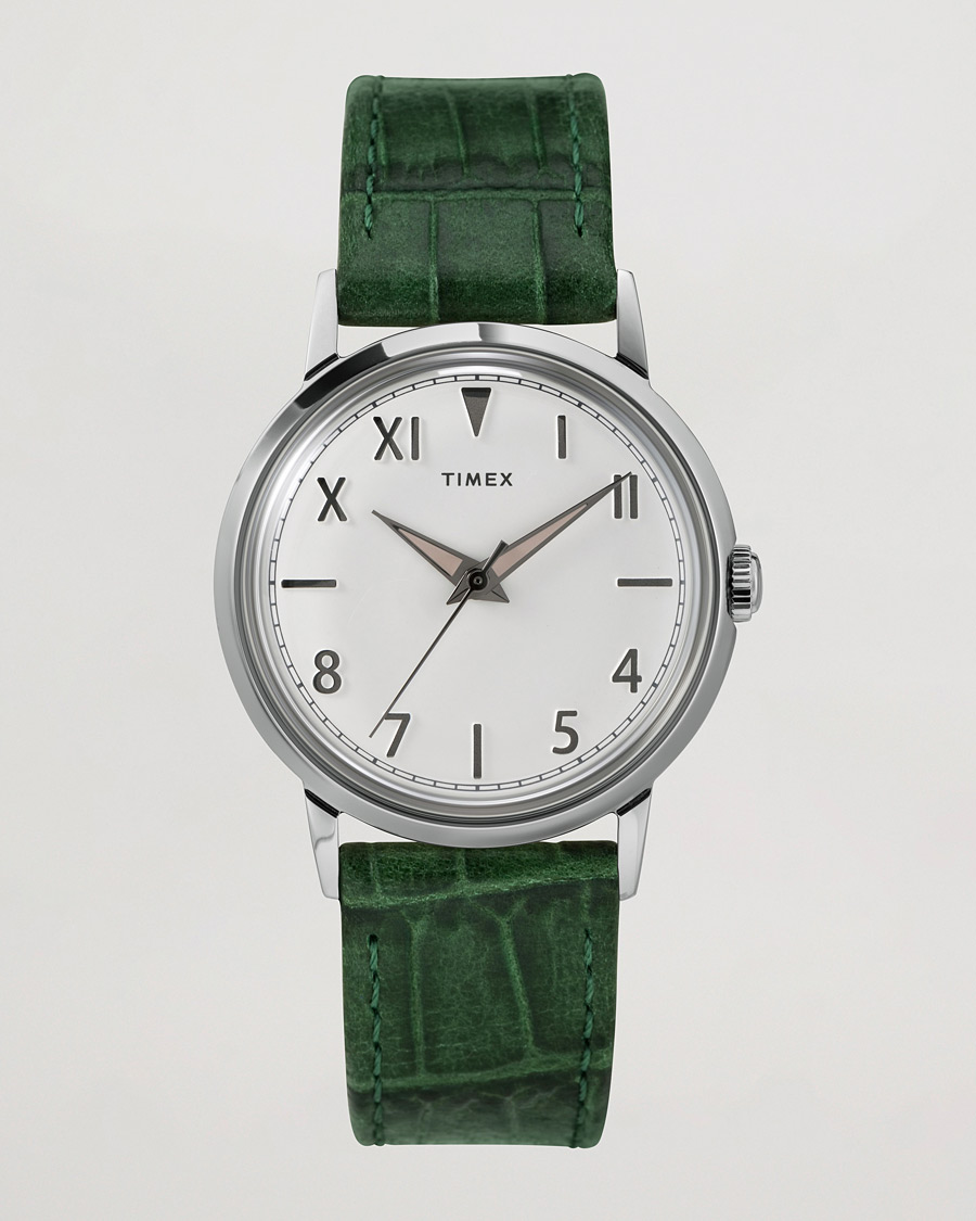 Homme | Remontoirs de montre et boîtes | Timex | Marlin Hand-Wound 34mm White Dial