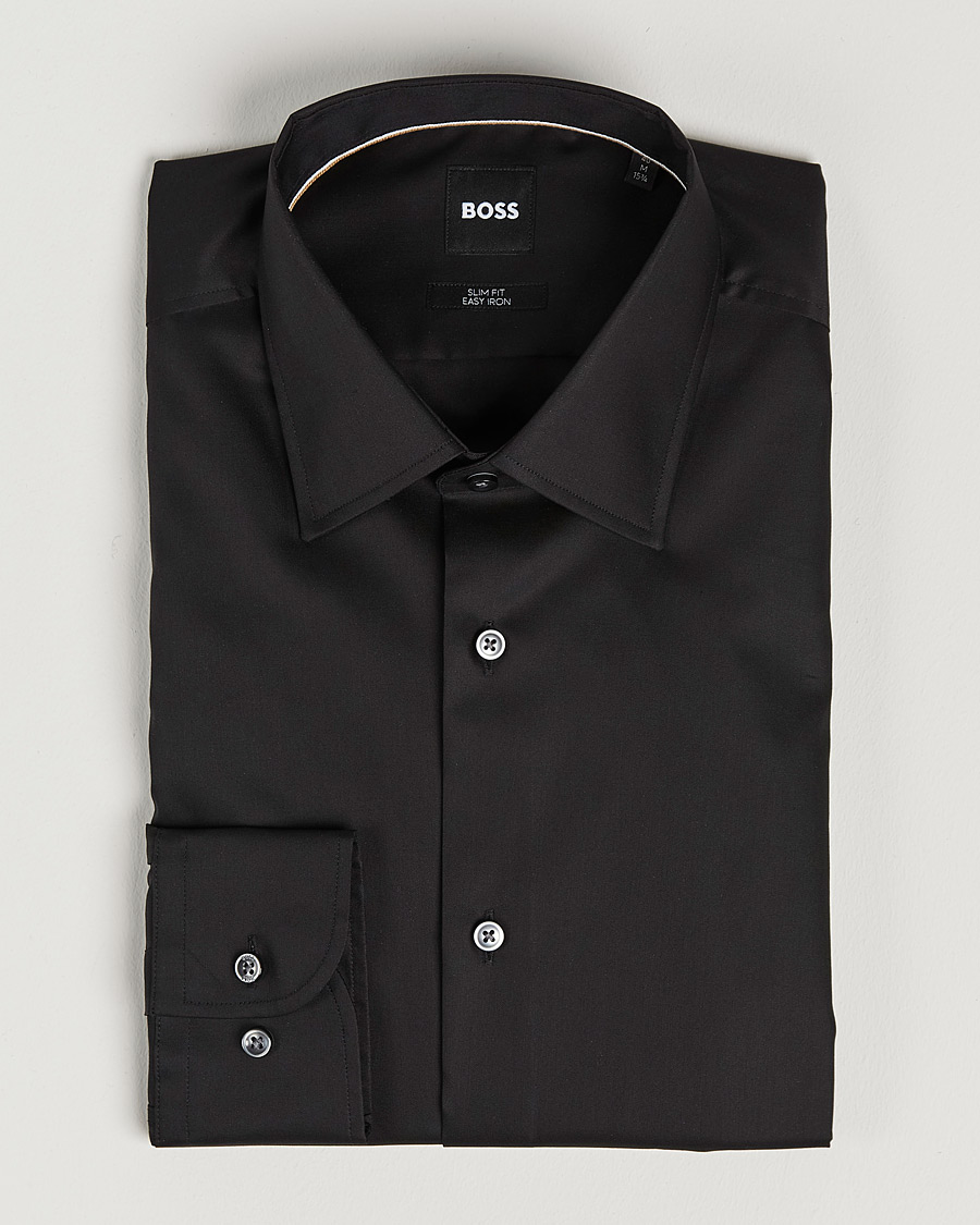 Homme | Chemises | BOSS BLACK | Hank Slim Fit Shirt Black