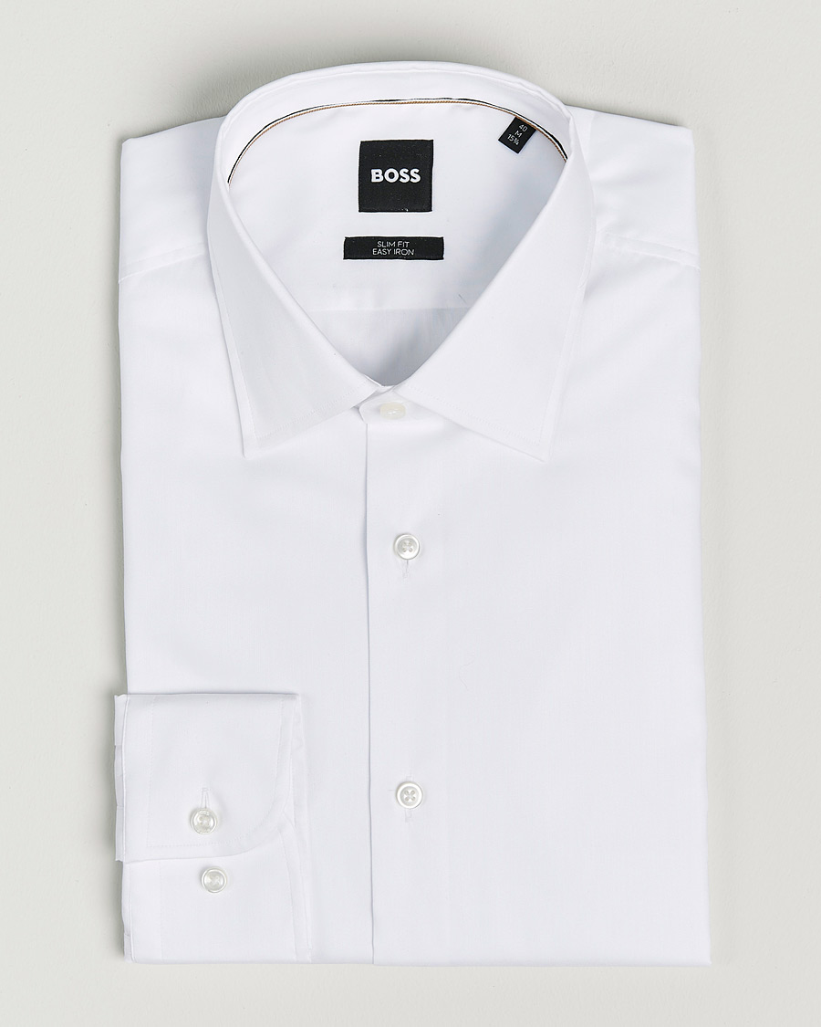 Homme | Chemises | BOSS BLACK | Hank Slim Fit Shirt White