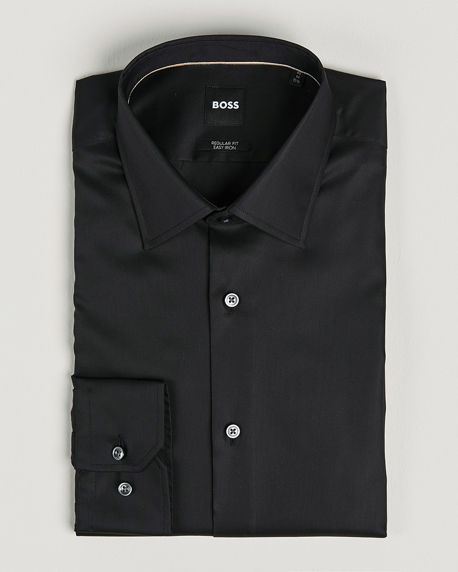 Homme | Chemises | BOSS BLACK | Joe Regular Fit Shirt Black