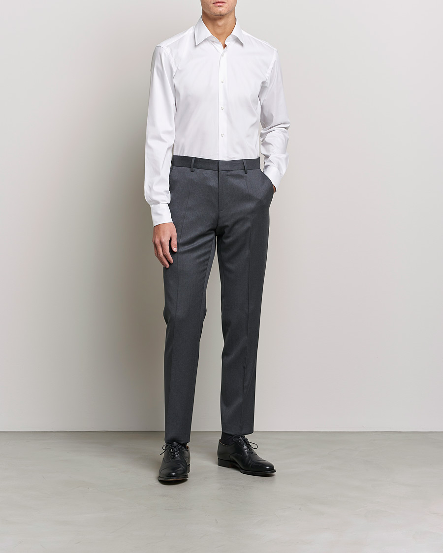 Homme | BOSS BLACK | BOSS BLACK | Joe Regular Fit Shirt White