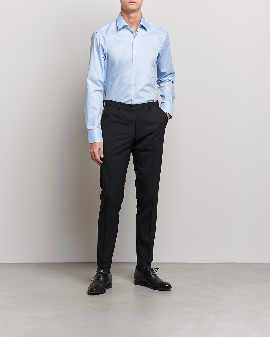 Homme | BOSS | BOSS BLACK | Joe Regular Fit Shirt Light Blue