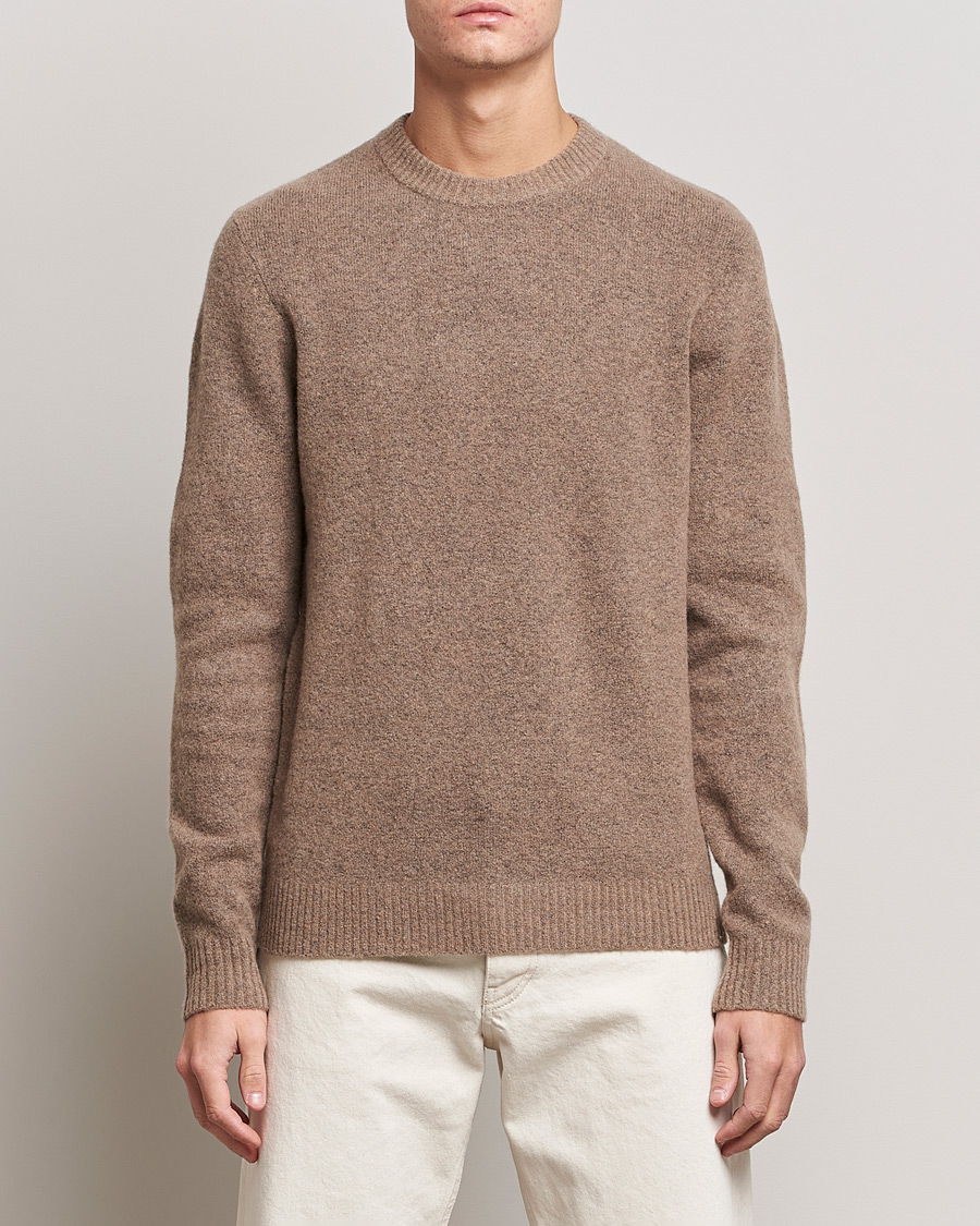 Homme | Pulls Et Tricots | Samsøe Samsøe | Samsøe & Samsøe Butler Yak Crew Neck Stone Grey