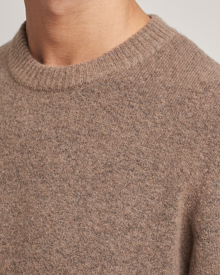 Homme | Pulls Et Tricots | Samsøe Samsøe | Samsøe & Samsøe Butler Yak Crew Neck Stone Grey