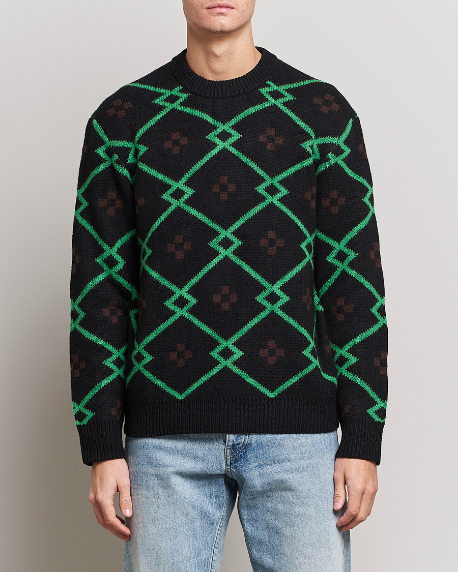 Homme | Pulls Et Tricots | Samsøe Samsøe | Samsøe & Samsøe Seren Wool Crew Neck Medium Green