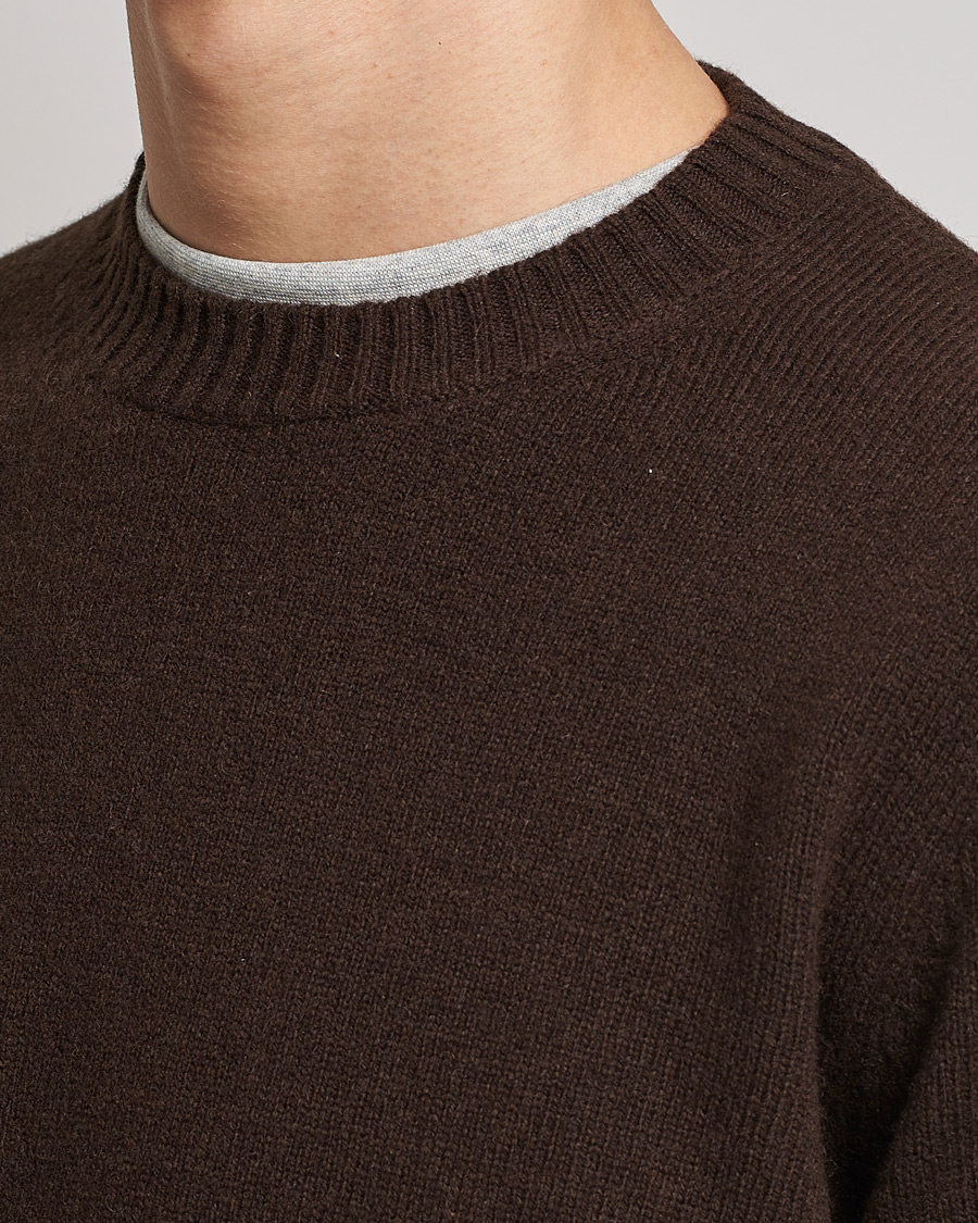 Homme | Pulls Et Tricots | Samsøe Samsøe | Samsøe & Samsøe Sylli Wool Crew Neck Mole