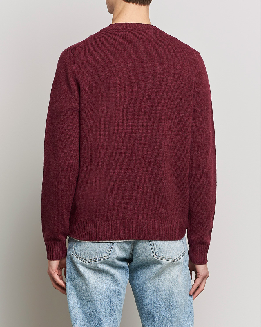 Homme | Pulls Et Tricots | Samsøe Samsøe | Samsøe & Samsøe Sylli Wool Crew Neck Windsor Wine