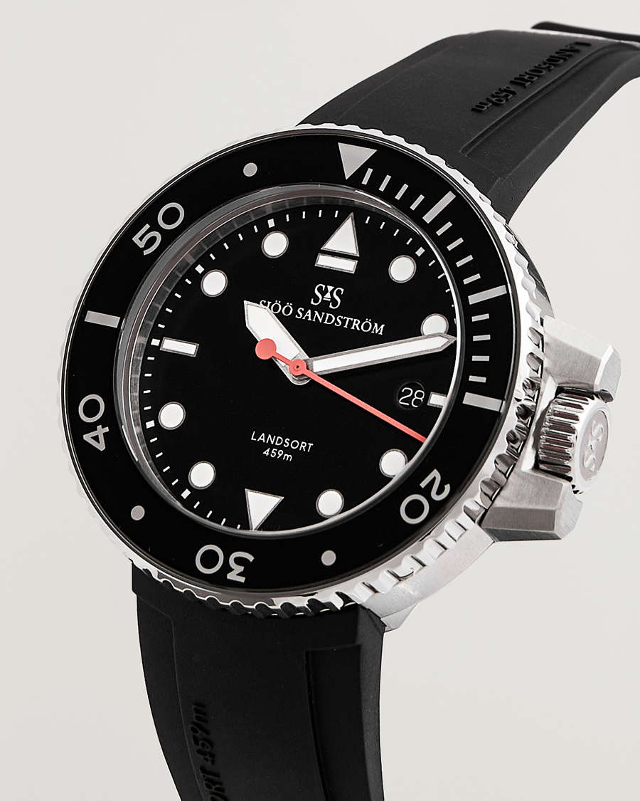 Homme | Remontoirs de montre et boîtes | Sjöö Sandström | Landsort 459m Black