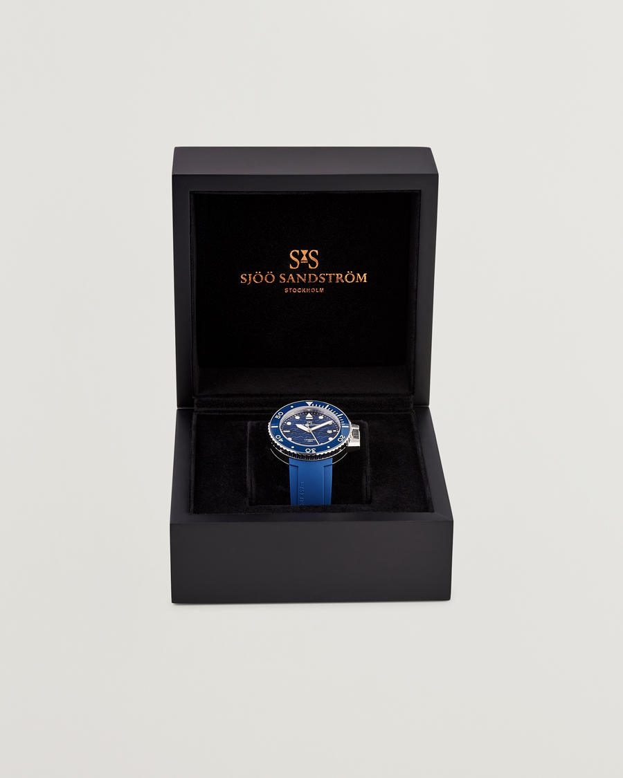 Homme | Remontoirs de montre et boîtes | Sjöö Sandström | Landsort 459m Blue