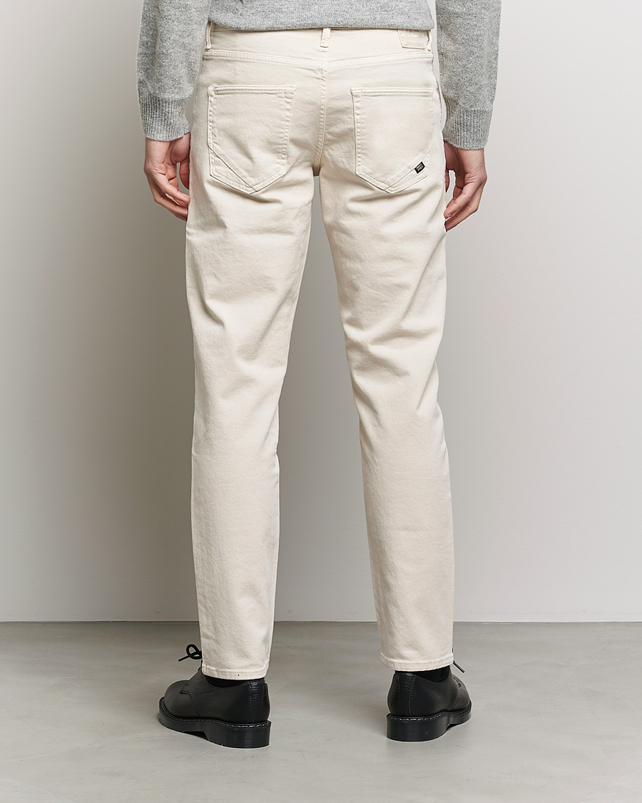 Homme | Pantalons | Incotex | Bull Denim 5-Pocket Pants White