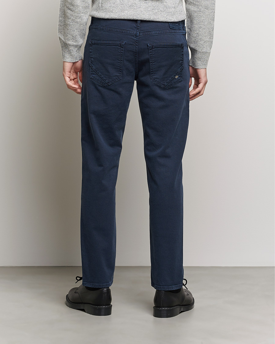 Homme | Pantalons | Incotex | Bull Denim 5-Pocket Pants Navy