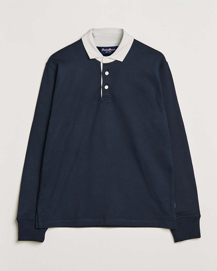 Homme | Pulls Et Tricots | Rowing Blazers | Ametora Dad Rugby Navy