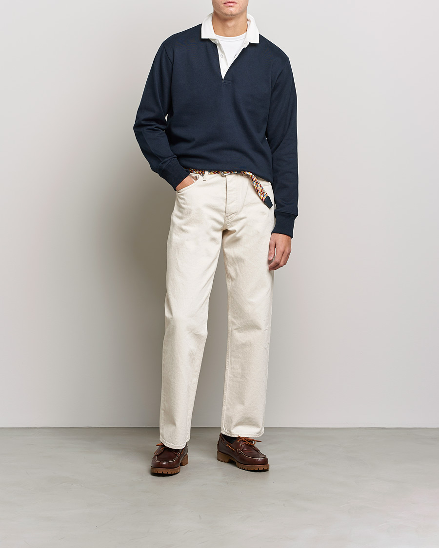 Homme | Pulls Et Tricots | Rowing Blazers | Ametora Dad Rugby Navy
