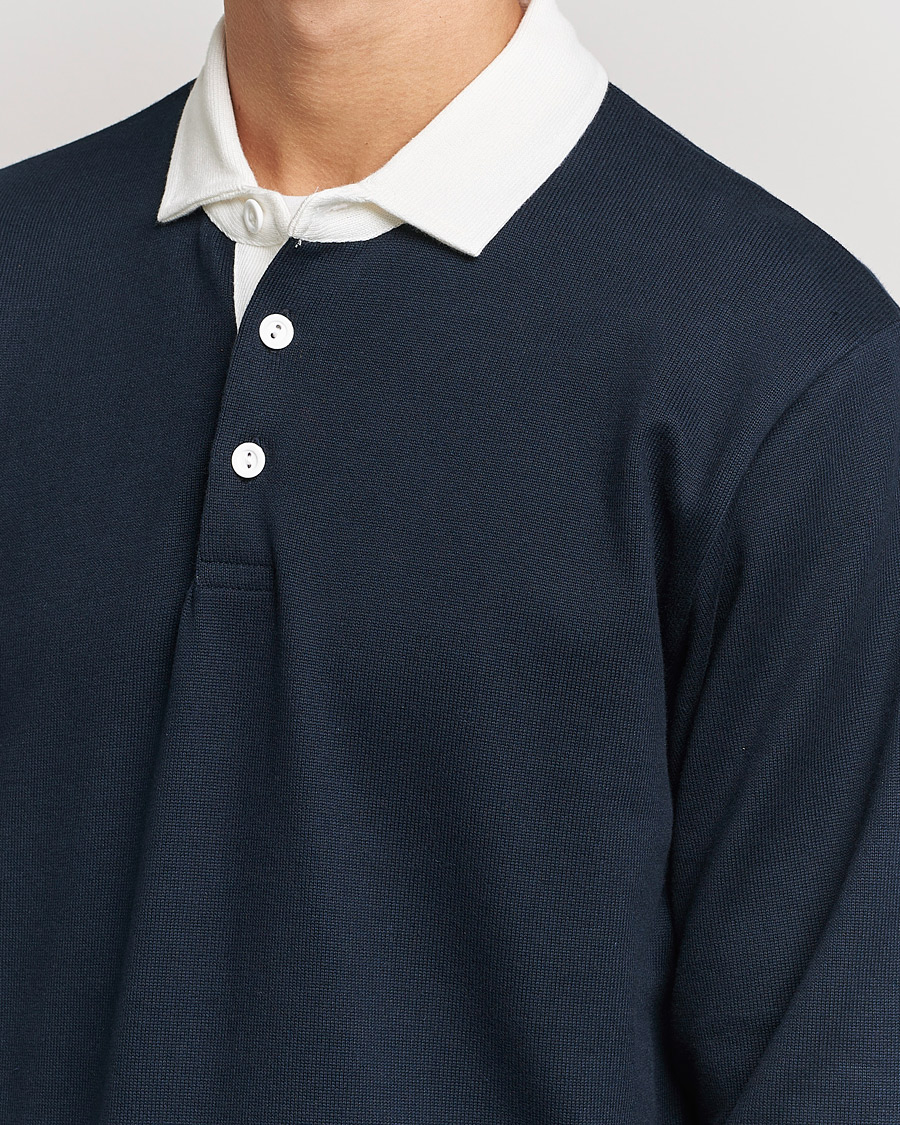 Homme | Pulls Et Tricots | Rowing Blazers | Ametora Dad Rugby Navy