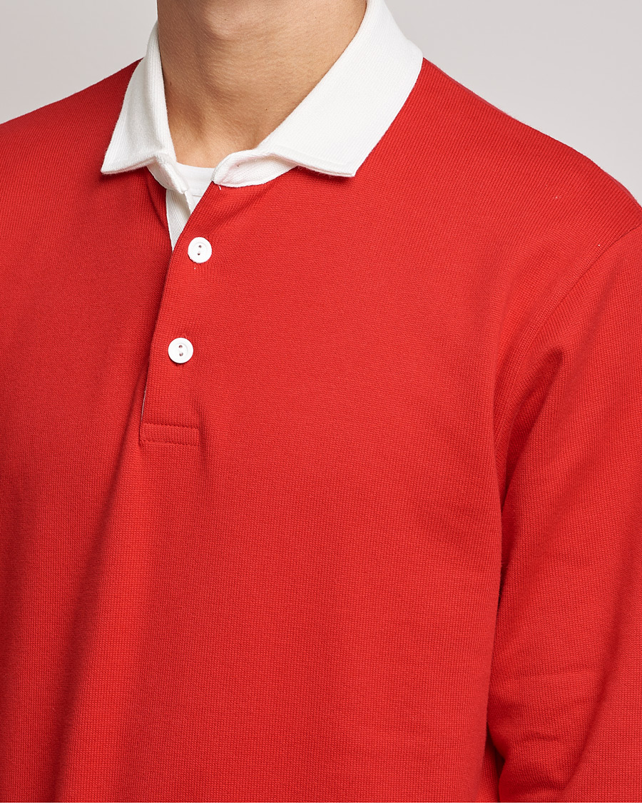 Homme | Pulls Et Tricots | Rowing Blazers | Ametora Dad Rugby Scarlet