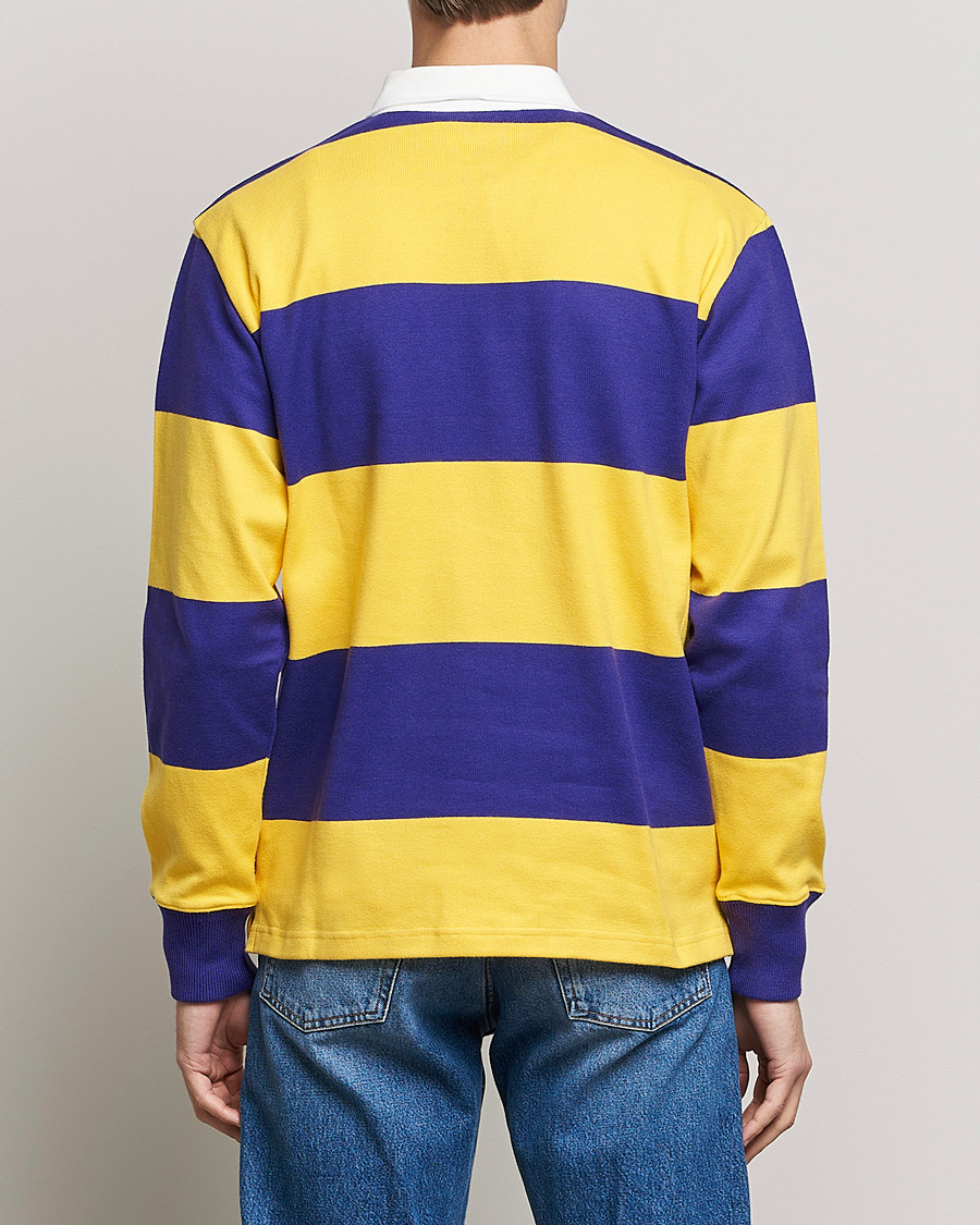 Homme | Pulls Et Tricots | Rowing Blazers | Horizontal Stripe Rugby Gold/Purple