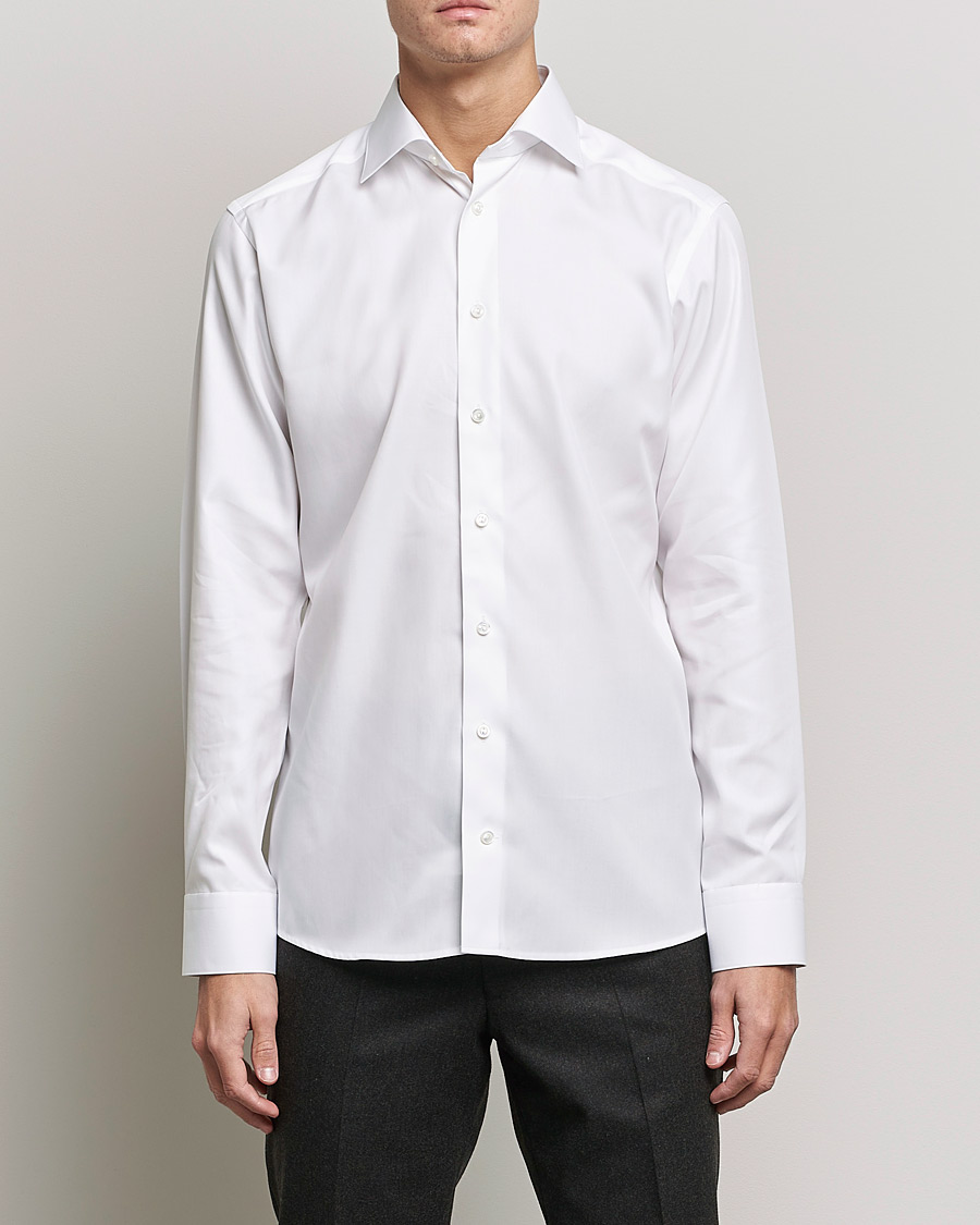 Homme | Chemises | Eton | Giza 45 Cotton Shirt White