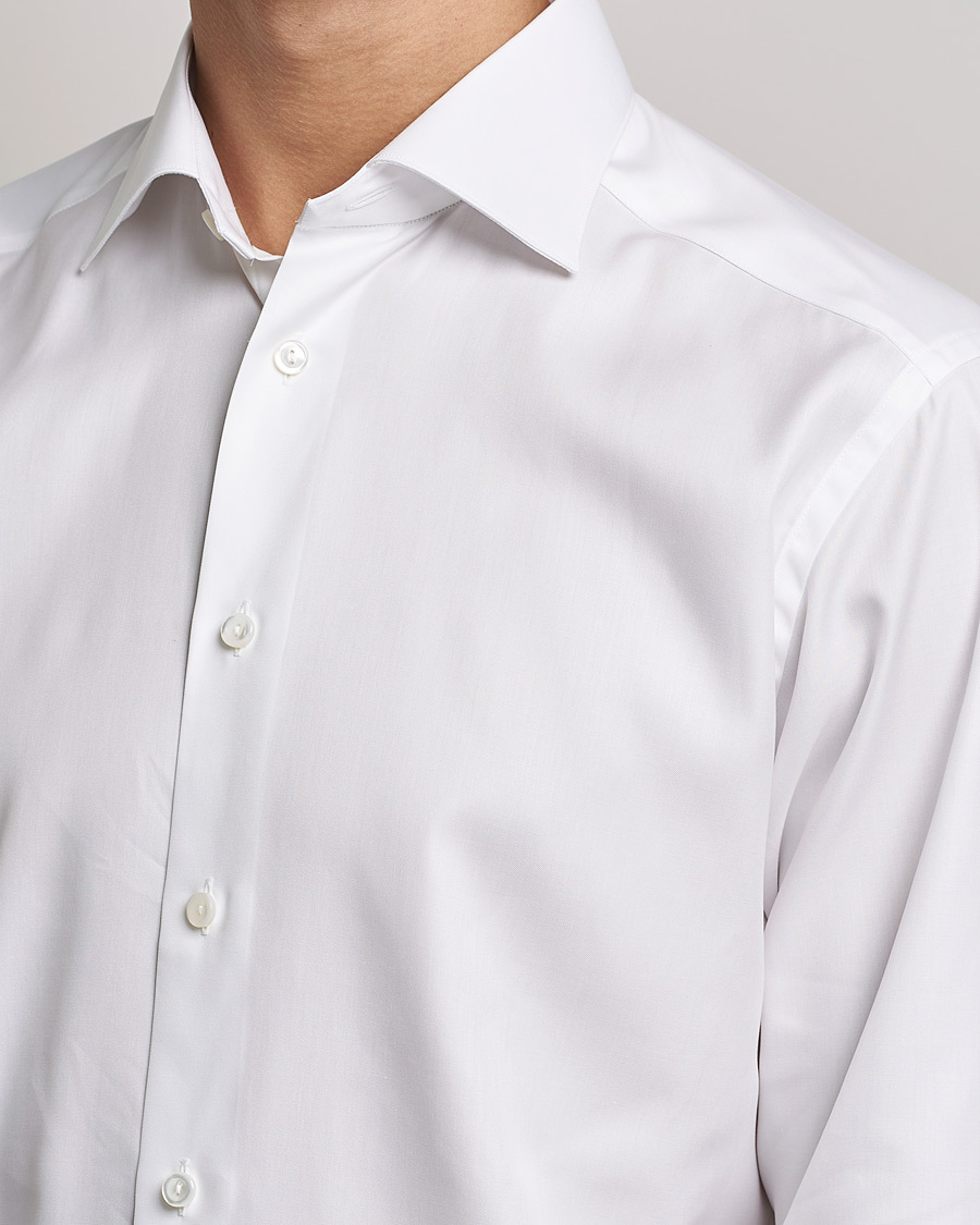 Homme | Chemises | Eton | Giza 45 Cotton Shirt White