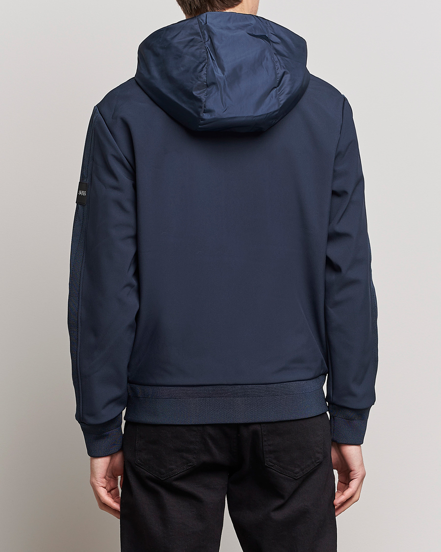 Homme | Manteaux Et Vestes | BOSS BLACK | Seeger Hybrid Jacket Dark Blue