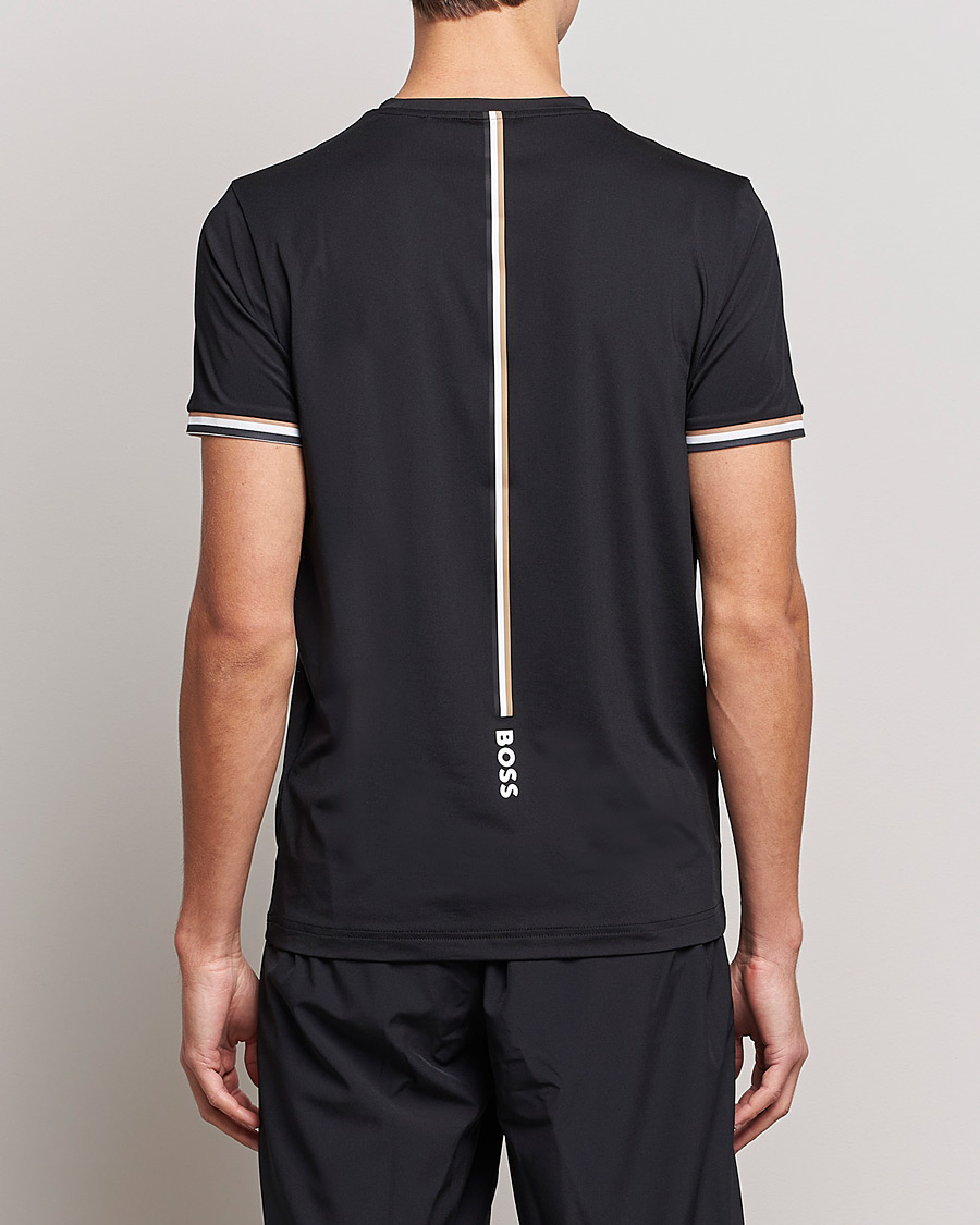 Homme | T-shirts | BOSS GREEN | Performance MB Crew Neck T-Shirt Black