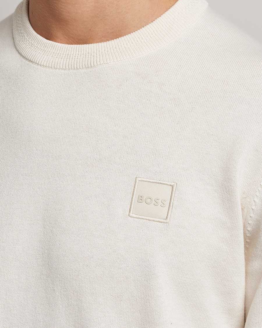 Homme | Pulls Et Tricots | BOSS ORANGE | Kanovano Knitted Sweater Open White