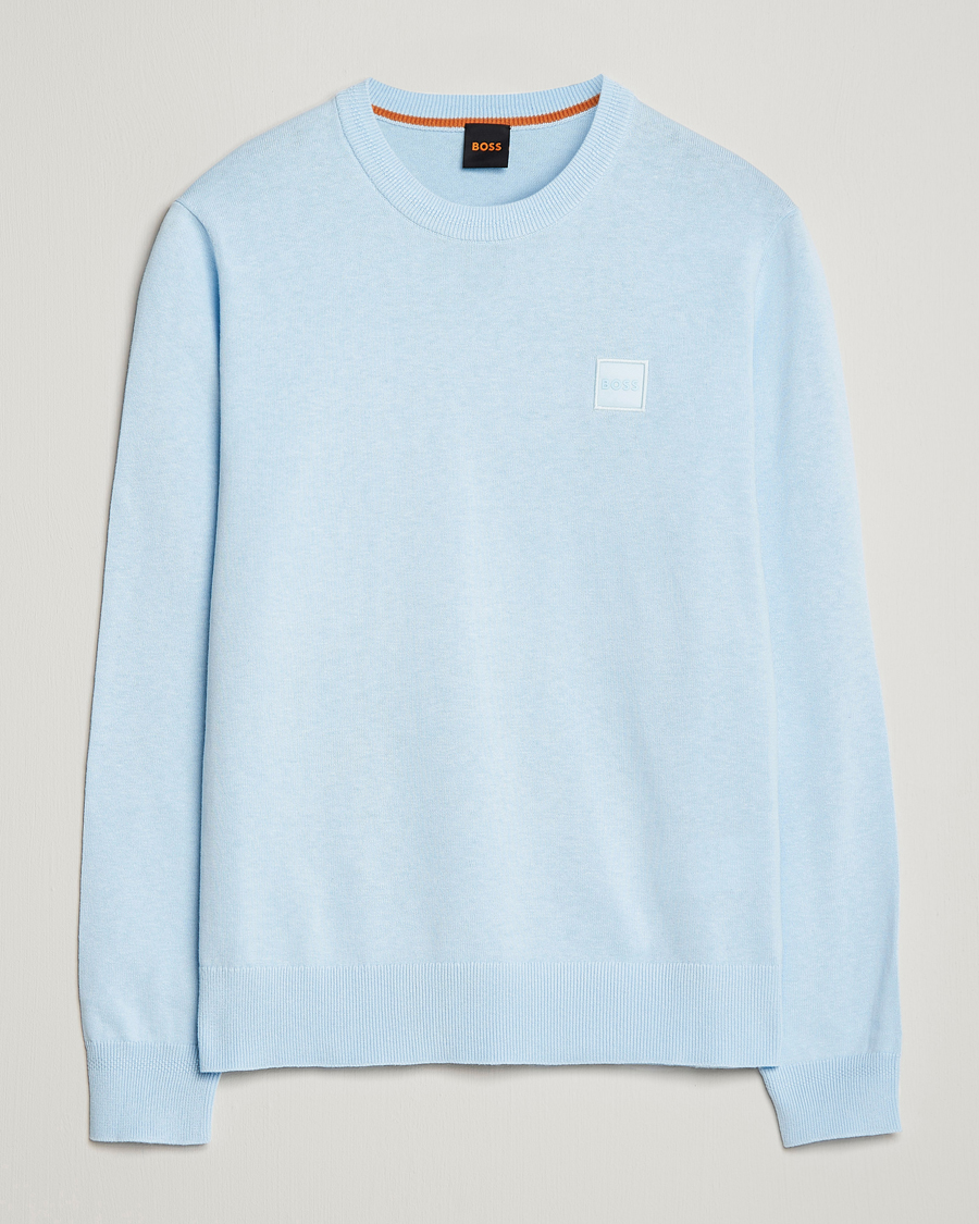 Homme | Pulls Et Tricots | BOSS ORANGE | Kanovano Knitted Sweater Open Blue