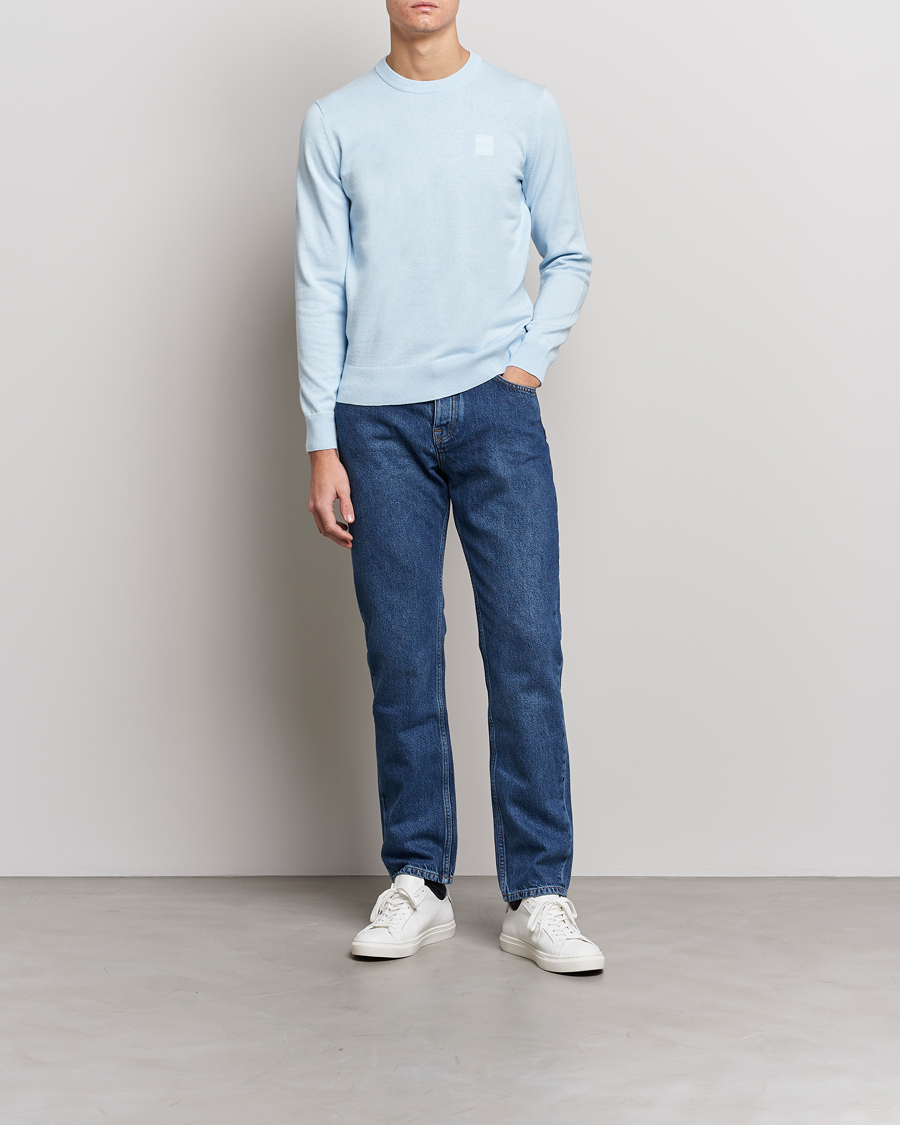 Homme | Pulls Et Tricots | BOSS ORANGE | Kanovano Knitted Sweater Open Blue