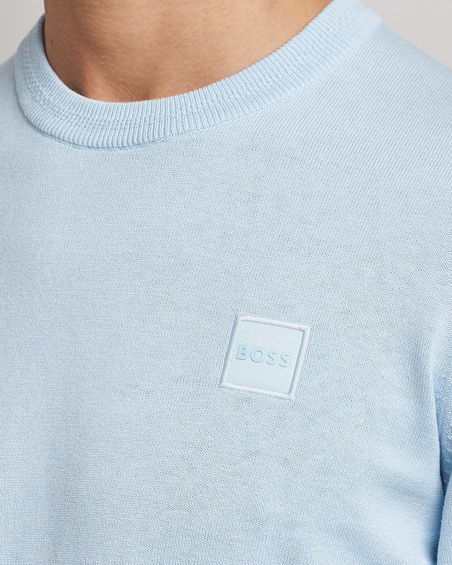 Homme | Pulls Et Tricots | BOSS ORANGE | Kanovano Knitted Sweater Open Blue