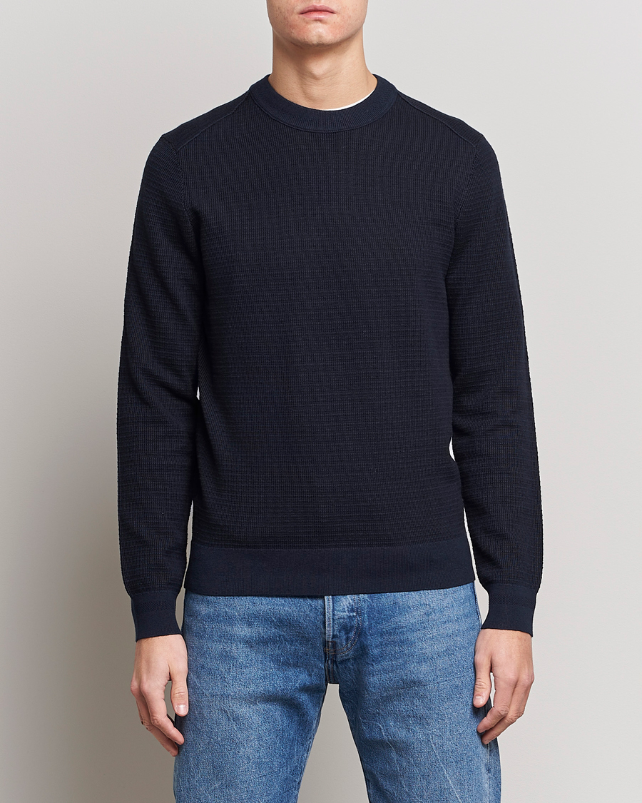 Homme | Pulls Et Tricots | BOSS ORANGE | Abovemo Knitted Sweater Dark Blue