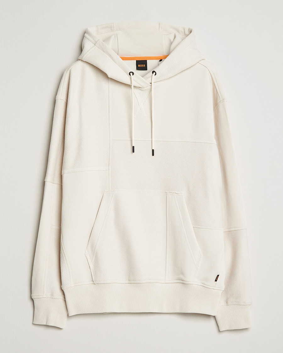 Homme | Pulls Et Tricots | BOSS ORANGE | W Patch Hoodie Open White
