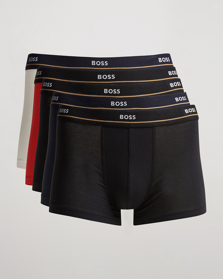 Homme | Sous-Vêtements Et Chaussettes | BOSS BLACK | 5-Pack Trunk Boxer Shorts Multi