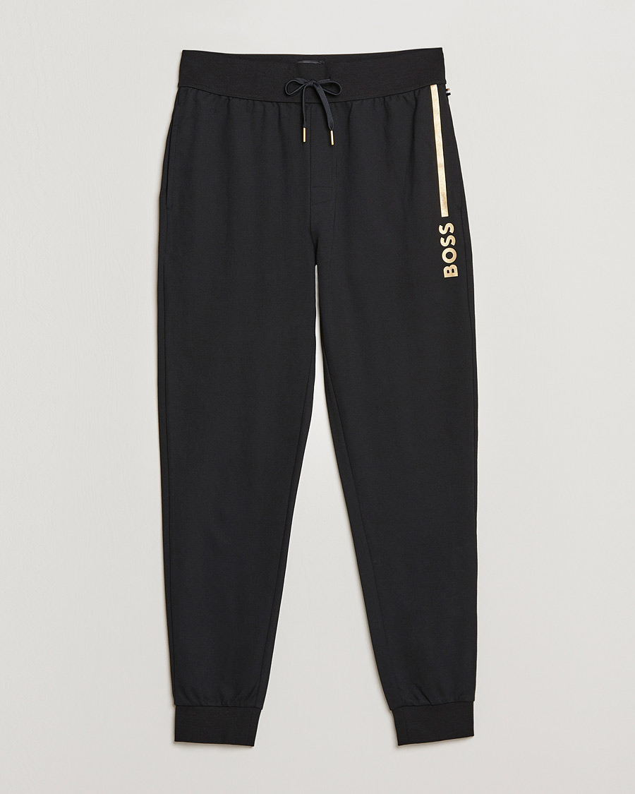 Homme | Pantalons | BOSS BLACK | Tracksuit Sweatpants Black/Gold
