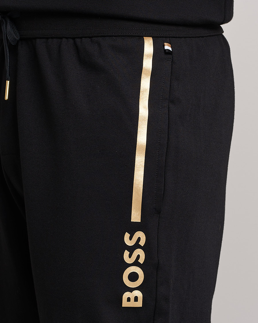 Homme | Pantalons | BOSS BLACK | Tracksuit Sweatpants Black/Gold
