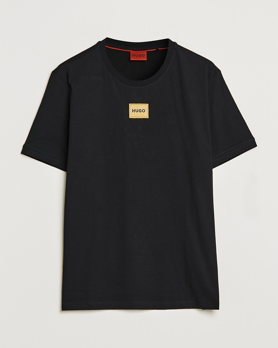Homme | T-shirts | HUGO | Diragolino Crew Neck T-Shirt Black