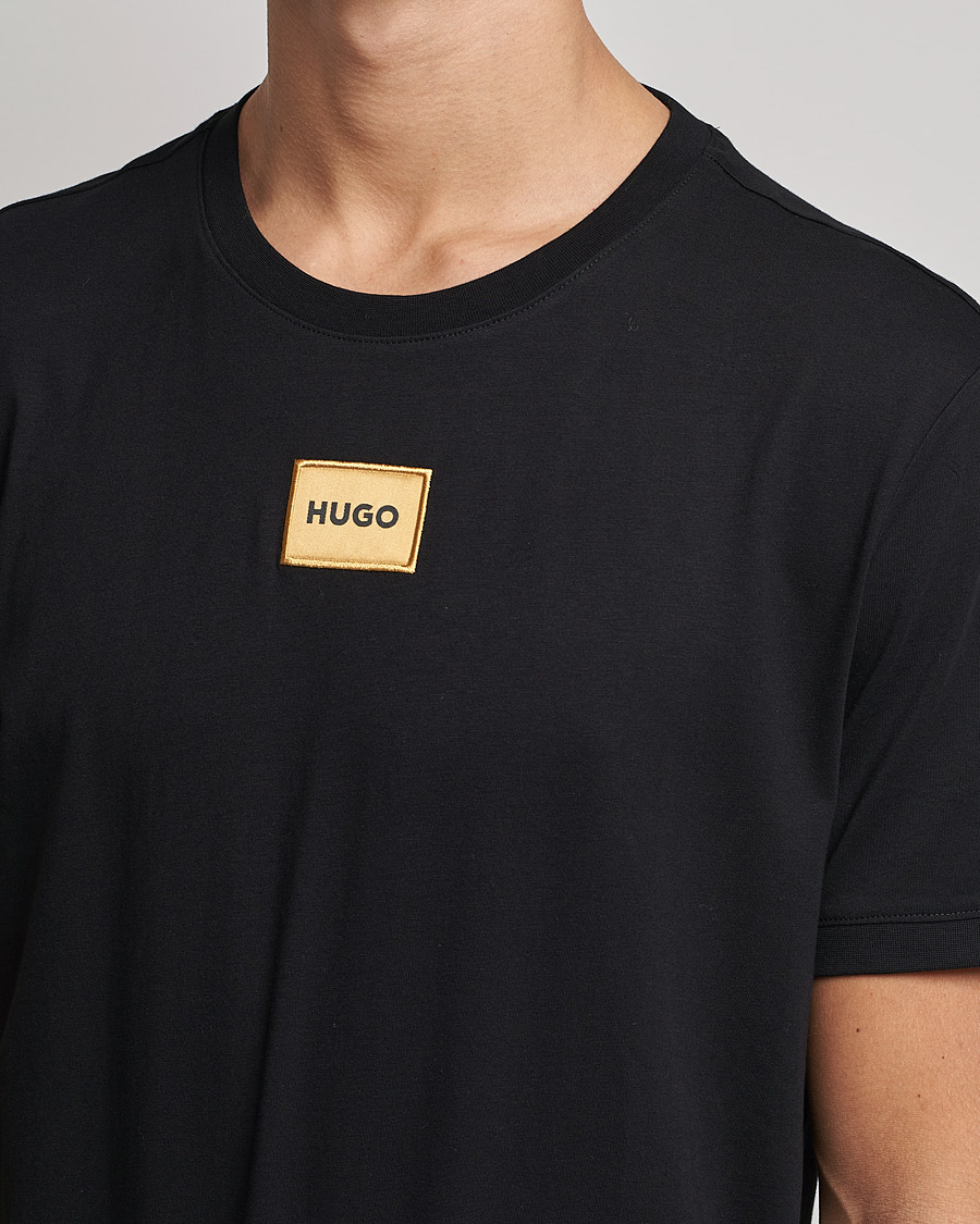 Homme | T-shirts | HUGO | Diragolino Crew Neck T-Shirt Black