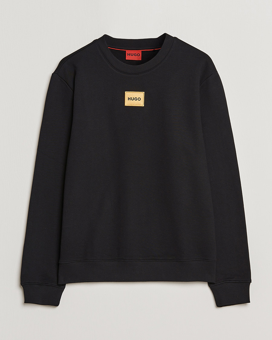 Homme | Pulls Et Tricots | HUGO | Diragol Crew Neck Sweatshirt Black