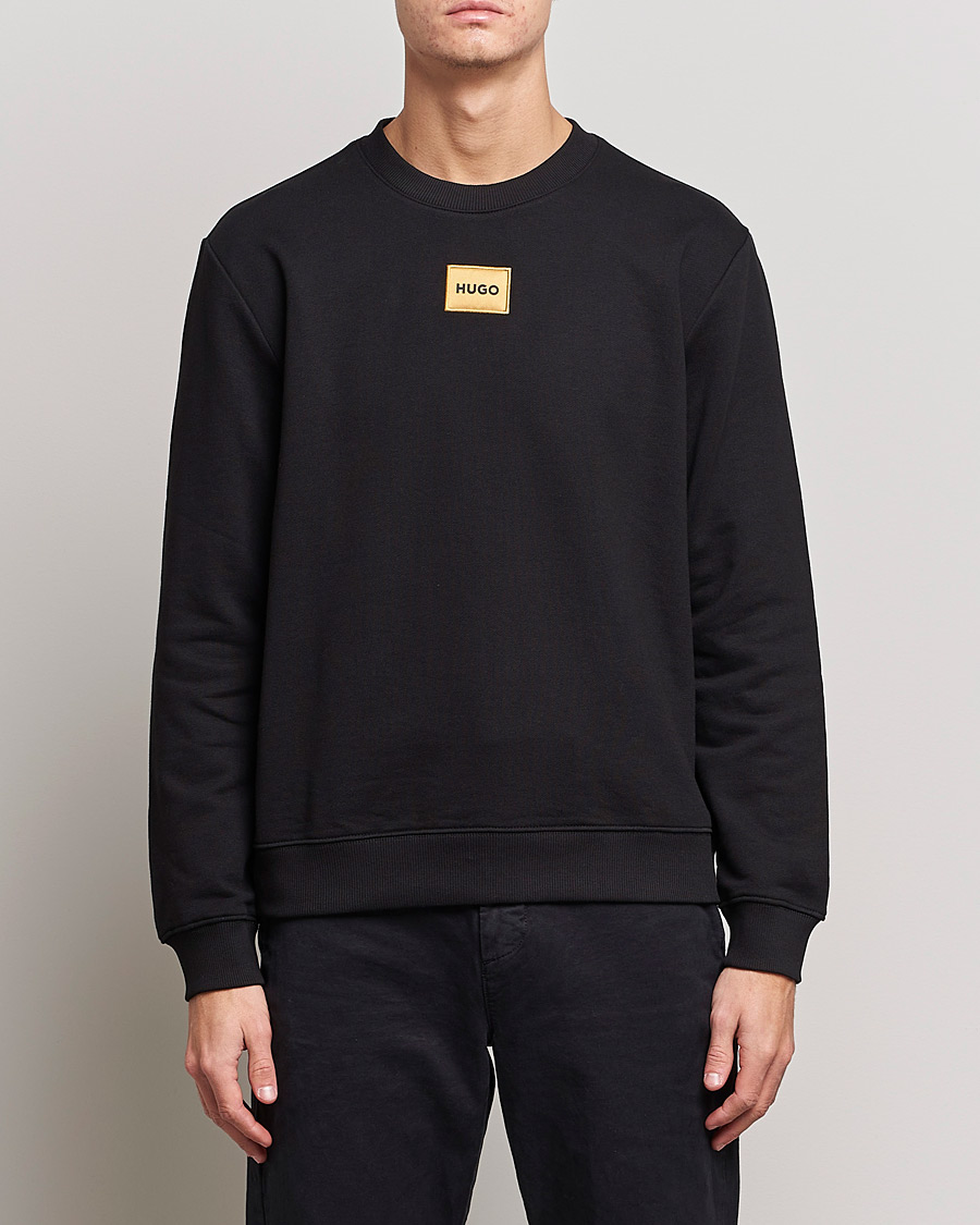 Homme | Pulls Et Tricots | HUGO | Diragol Crew Neck Sweatshirt Black