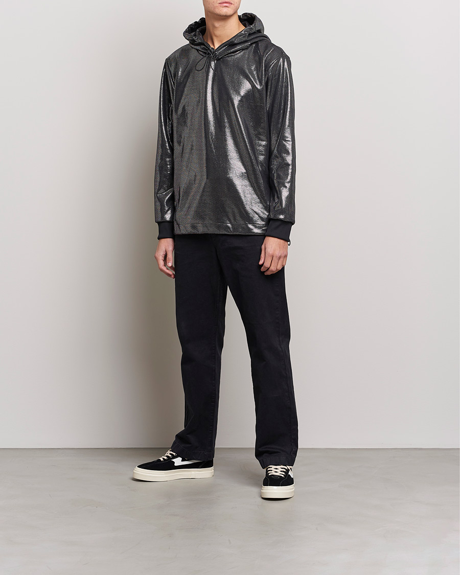 Homme | Pulls Et Tricots | HUGO | Descolar Shiny Hoodie Black