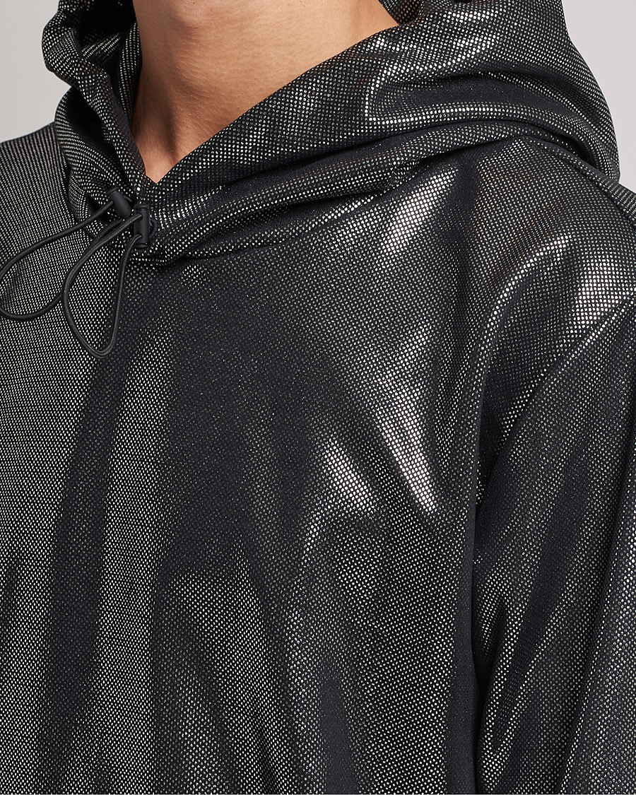Homme | Pulls Et Tricots | HUGO | Descolar Shiny Hoodie Black
