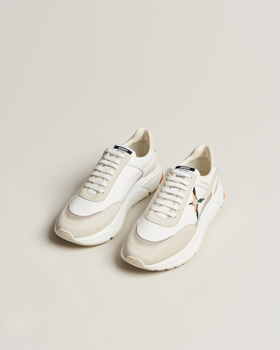 Homme | Axel Arigato Rush Bee Bird Runner White/Cremino | Axel Arigato | Rush Bee Bird Runner White/Cremino