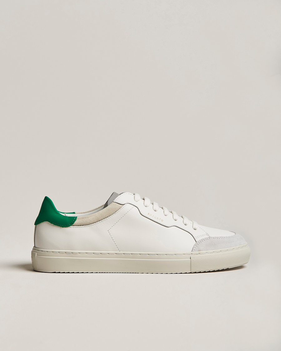 Homme | Axel Arigato Clean 180 Sneaker White/Green | Axel Arigato | Clean 180 Sneaker White/Green