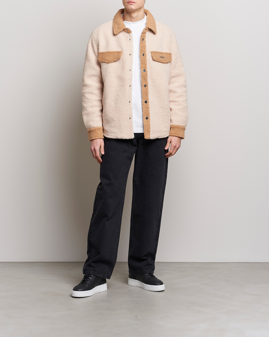Homme | Manteaux Et Vestes | Axel Arigato | Aspen Colorblock Overshirt Pale Beige