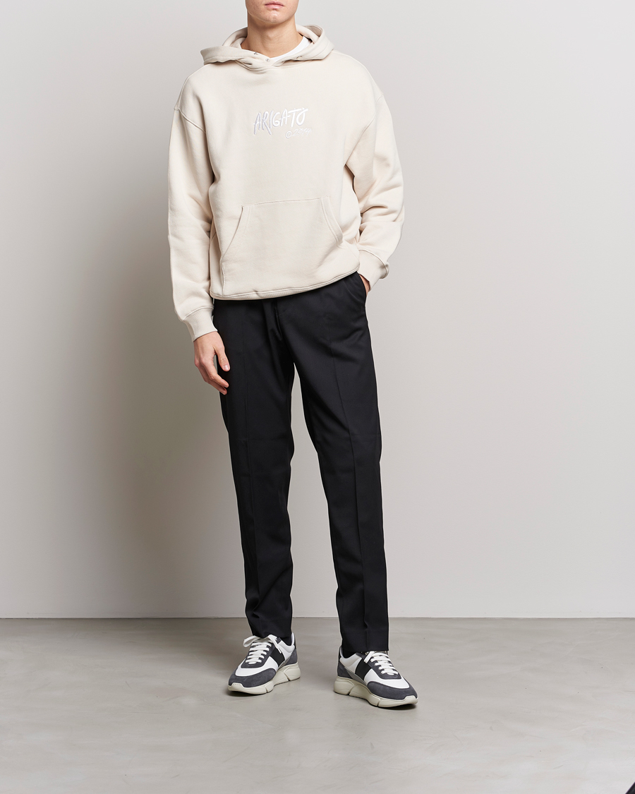 Homme | Pulls Et Tricots | Axel Arigato | Arigato Tag Hoodie Pale Beige