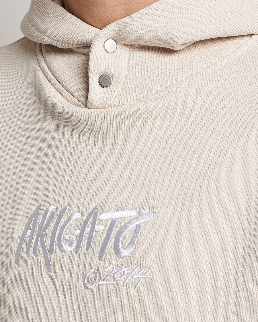 Homme | Pulls Et Tricots | Axel Arigato | Arigato Tag Hoodie Pale Beige