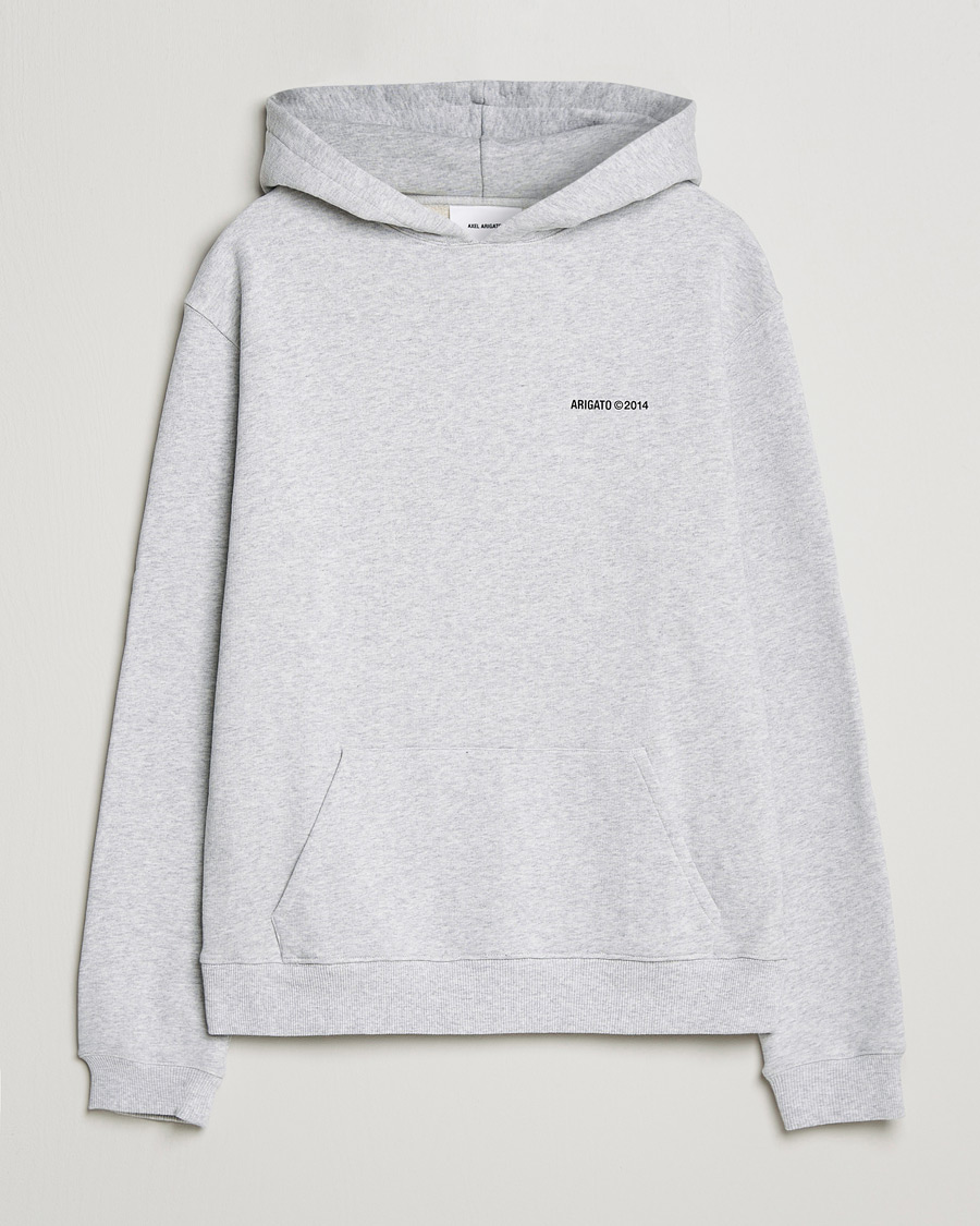 Homme | Pulls Et Tricots | Axel Arigato | Monogram Hoodie Grey Melange
