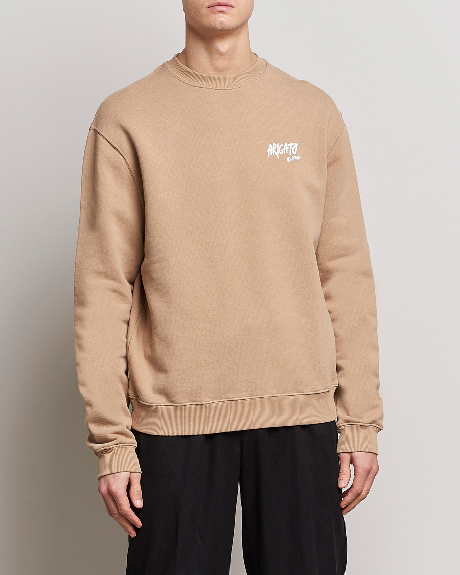 Homme | Pulls Et Tricots | Axel Arigato | Arigato Graffiti Sweatshirt Camel