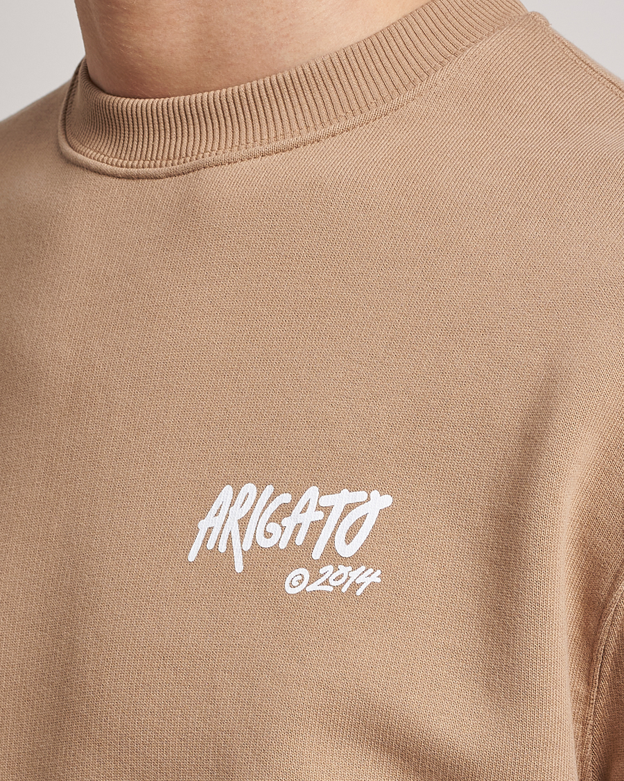 Homme | Pulls Et Tricots | Axel Arigato | Arigato Graffiti Sweatshirt Camel