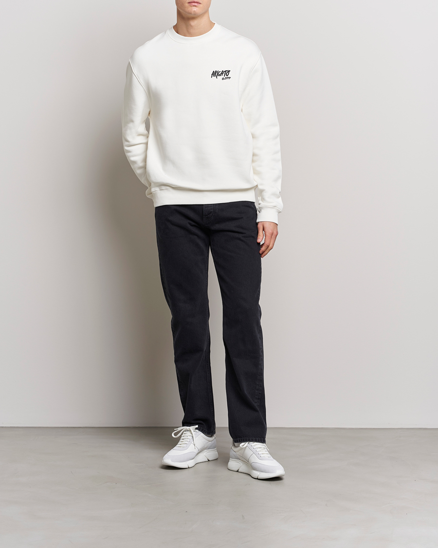 Homme | Pulls Et Tricots | Axel Arigato | Arigato Graffiti Sweatshirt Ecru